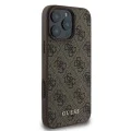 Калъф за iPhone 16 Pro - Guess Hardcase 4G Classic (GUHCP16LG4GFBR) - Кафяв