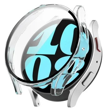 Протектор за Samsung Galaxy Watch6 (40мм) + Чанта - Defense360 Pro - Прозрачен