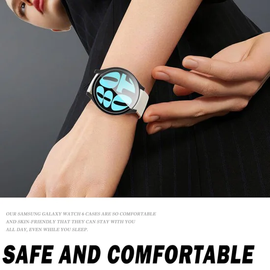 Протектор за Samsung Galaxy Watch6 (40mm) + Протектор - Defense360 Pro - Черен