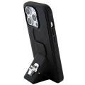 Калъф за iPhone 14 Pro - Karl Lagerfeld Saffiano Gripstand (KLHCP14LGSAKCPK) - Karl&Choupette