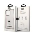 Калъф за IPhone 14 Pro - Karl Lagerfeld Hardcase (KLHCP14LHNCHTCP) - Pink Ikonik Choupette