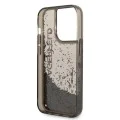 Калъф за iPhone 14 Pro - Karl Lagerfeld Hardcase Liquid Glitter (KLHCP14LLCKKVVK) - Elong