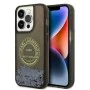 Калъф за iPhone 14 Pro - Karl Lagerfeld Hardcase Liquid Glitter (KLHCP14LLCRSGRK) - RSG