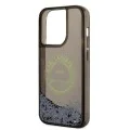 Калъф за iPhone 14 Pro - Karl Lagerfeld Hardcase Liquid Glitter (KLHCP14LLCRSGRK) - RSG