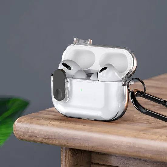 Калъф за Apple AirPods 4 - Dux Ducis PECL Series - Розов