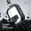 Калъф за Apple AirPods 4 - Dux Ducis PECN Series - Бял / Черен