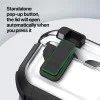 Калъф за Apple AirPods 4 - Dux Ducis PECN Series - Бял / Черен
