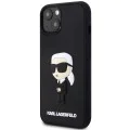 Калъф за iPhone 14 Plus - Karl Lagerfeld 3D Design (KLHCP14M3DR3DRKINK) - Гумена иконик