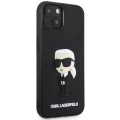 Калъф за iPhone 14 Plus - Karl Lagerfeld 3D Design (KLHCP14M3DR3DRKINK) - Гумена иконик