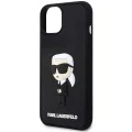 Калъф за iPhone 14 Plus - Karl Lagerfeld 3D Design (KLHCP14M3DR3DRKINK) - Гумена иконик