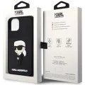Калъф за iPhone 14 Plus - Karl Lagerfeld 3D Design (KLHCP14M3DR3DRKINK) - Гумена иконик