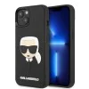 Калъф за iPhone 14 Plus - Karl Lagerfeld 3D Design (KLHCP14MKHH3DBK) - Гумена глава на Карл