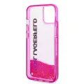 Калъф за iPhone 14 Plus - Karl Lagerfeld Hardcase Liquid Glitter (KLHCP14MLCKKVF) - Pink Elong