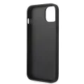 Калъф за IPhone 14 Plus - Karl Lagerfeld Hardcase монограм (KLHCHCP14MPGKKLSKW) - кафява лента