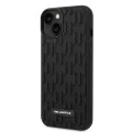 Калъф за iPhone 14 Plus - Karl Lagerfeld 3D Design (KLHCP14MRUPUPKLPK) - монограм