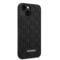 Калъф за iPhone 14 Plus - Karl Lagerfeld 3D Design (KLHCP14MRUPUPKLPK) - монограм
