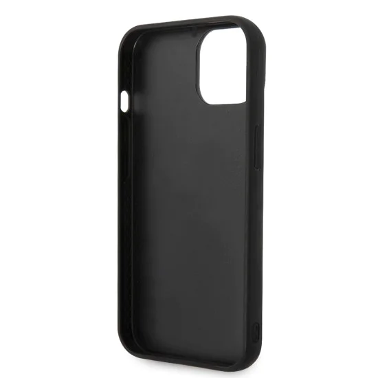 Калъф за iPhone 14 Plus - Karl Lagerfeld 3D Design (KLHCP14MRUPUPKLPK) - монограм