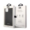 Калъф за iPhone 14 Plus - Karl Lagerfeld 3D Design (KLHCP14MRUPUPKLPK) - монограм