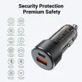 Зарядно за кола B12 – Acefast, Dual-port, Type-C, USB, Dual Fast Charging, 60W – Черно