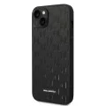 Калъф за iPhone 14 Plus - Karl Lagerfeld Saffiano (KLHCHCP14MSAKAKLHPK) - Mono Metal Logo