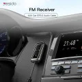 Bluetooth FM модулатор, TF карта - Yesido приемник (YAU32) - Черен