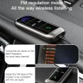 Bluetooth FM модулатор, TF карта - Yesido приемник (YAU32) - Черен