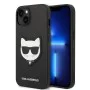 Калъф за iPhone 14 Plus - Karl Lagerfeld Saffiano (KLHCP14MSAPCHCHK) - Choupette Head