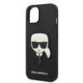 Калъф за iPhone 14 Plus - Karl Lagerfeld Saffiano (KLHCP14MSAPKKHK) - Karl`s Head