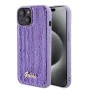 Калъф за iPhone 15 - Guess Sequin Script Metal (GUHCP15SPSFDGSU) - Лилав