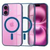 Калъф за iPhone 16 Plus - MagSafe Pro - син