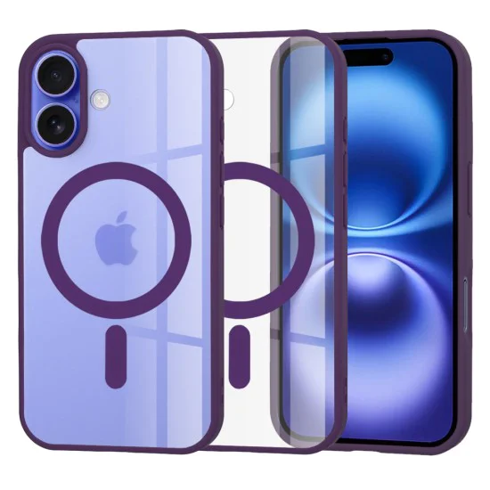 Калъф за iPhone 16 - MagSafe Pro - Лилав