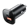 Зарядно за кола B1 – Acefast, Type-C, USB, Dual-Port, 38W, PD Fast Charging, с LED светлина – Черно