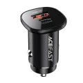 Зарядно за кола B1 – Acefast, Type-C, USB, Dual-Port, 38W, PD Fast Charging, с LED светлина – Черно