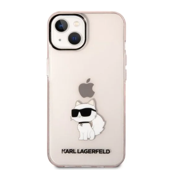 Калъф за IPhone 14 Plus - Karl Lagerfeld Hardcase (KLHCP14MHNCHTCP) - Ikonik Choupette