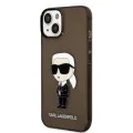 Калъф за IPhone 14 Plus - Karl Lagerfeld Hardcase (KLHCP14MHNIKTCK) - Ikonik Karl Lagerfeld