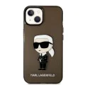 Калъф за IPhone 14 Plus - Karl Lagerfeld Hardcase (KLHCP14MHNIKTCK) - Ikonik Karl Lagerfeld