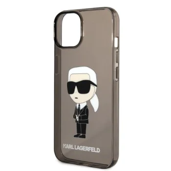 Калъф за IPhone 14 Plus - Karl Lagerfeld Hardcase (KLHCP14MHNIKTCK) - Ikonik Karl Lagerfeld