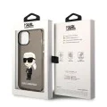 Калъф за IPhone 14 Plus - Karl Lagerfeld Hardcase (KLHCP14MHNIKTCK) - Ikonik Karl Lagerfeld
