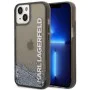Калъф за iPhone 14 Plus - Karl Lagerfeld Hardcase Liquid Glitter (KLHCP14MLCKKVVK) - Elong