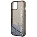 Калъф за iPhone 14 Plus - Karl Lagerfeld Hardcase Liquid Glitter (KLHCP14MLCKKVVK) - Elong