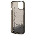 Калъф за iPhone 14 Plus - Karl Lagerfeld Hardcase Liquid Glitter (KLHCP14MLCKKVVK) - Elong