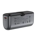 Външна батерия – Acefast (M9-5000) – 2x Type-C, PD20W, 5000mAh, LED индикатор, сгъваем щепсел, с Type-C кабел 0.3m – Черен