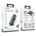 Външна батерия – Acefast (M9-5000) – 2x Type-C, PD20W, 5000mAh, LED индикатор, сгъваем щепсел, с Type-C кабел 0.3m – Черен