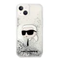 Калъф за iPhone 14 Plus - Karl Lagerfeld Hardcase Glitter (KLHCP14MLNKKHCH) - Karl Head