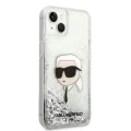 Калъф за iPhone 14 Plus - Karl Lagerfeld Hardcase Glitter (KLHCP14MLNKKHCH) - Karl Head