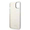 Калъф за iPhone 14 Plus - Karl Lagerfeld Silicone (KLHCP14MSNIKBCH) - Бял Иконик