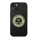 Калъф за iPhone 14 Plus - Karl Lagerfeld Silicone (KLHCP14MSRSGRGRCK) - Черен RSG