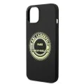 Калъф за iPhone 14 Plus - Karl Lagerfeld Silicone (KLHCP14MSRSGRGRCK) - Черен RSG