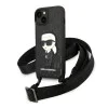 Калъф за IPhone 14 Plus - Karl Lagerfeld Hardcase Monogram (KLHCP14MSTKMK) - Ikonik Patch