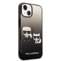 Калъф за IPhone 14 Plus - Karl Lagerfeld Hardcase (KLHCP14MTGKCKCK) - Gradient Ikonik Karl&Choupette